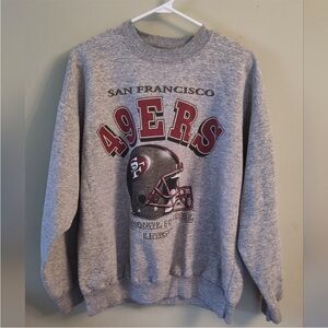 Vintage 49ers crew neck